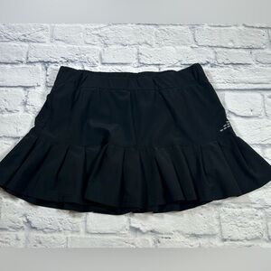 BCG Black Skater Mini Skirt with Pleats